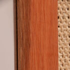 Espelho Madeira C/sisal Liptus 60cm