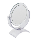 Espelho para Maquiagem de Bancada Redondo com Lente de Aumento 5x Cristal 25x185cm Miroir Gardie