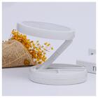 Espelho Maquiagem Led Dupla Face Aumento 10x Lupa Iluminada D