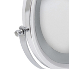 Espelho para Maquiagem de Parede Redondo com Iluminao e Lente de Aumento 5x 33x265cm Mobile Lux Ring Light Gardie
