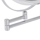 Espelho para Maquiagem de Parede Redondo com Iluminao e Lente de Aumento 5x 33x265cm Mobile Lux Ring Light Gardie