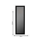 Espelho Mdf 38X117 Preto
