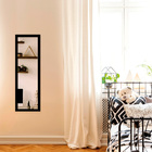 Espelho Mdf 38X117 Preto