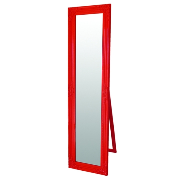 Espelho Mdf Baroque Frame Vermelho 43 6 X 163 6 Cm