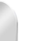 Espelho Minimalista Arco 40x70 cm Prata Elegância Contemporân