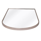 Espelho Minimalista Arco Inova 40cm x 70cm Cobre Moldura Cane