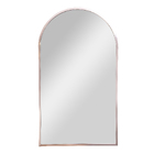 Espelho Minimalista Arco Inova 40cm x 70cm Cobre Moldura Cane