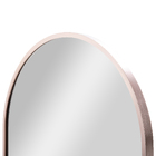 Espelho Minimalista Arco Inova 40cm x 70cm Cobre Moldura Cane