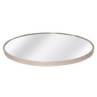 Espelho Minimalista Oval 40x70 cm Cobre Banheiro Sala Quarto