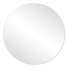Espelho Multiuso Lapidado Fita Dupla Face 3m 60 Cm Redondo Se