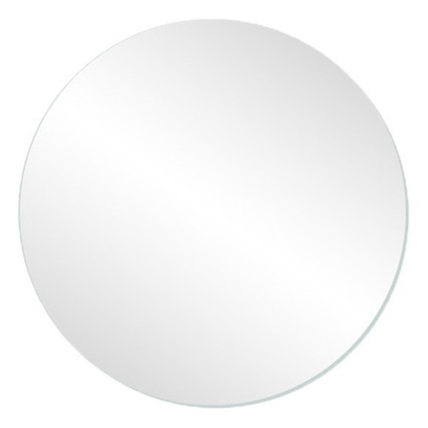 Espelho Multiuso Lapidado Fita Dupla Face 3m 60 Cm Redondo Se