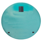 Espelho Multiuso Lapidado Pendurador 40 Cm Redondo