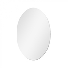 Espelho Multiuso Lapidado Pendurador Led Branco 60x40cm Oval