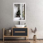 Espelho Multiuso Lapidado Pendurador Led Branco 60x40cm Retan