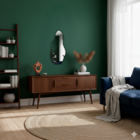 Espelho Orgânico 80x35 Design Sofisticado Para Sala Quarto La