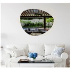 Espelho Orgânico Autoadesivo Lapidado 64x54cm