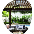 Espelho Orgânico Autoadesivo Lapidado 64x54cm