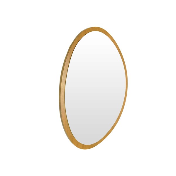 Espelho Orgânico De Parede Decorativo Para Quarto 35x50cm - T