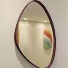Espelho Orgânico Decorativo 44x64cm Com Moldura