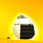 Espelho Orgânico Decorativo Iluminado Com Led Frio 60x80cm