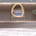 Espelho Orgânico Decorativo Iluminado Com Led Quente 60x80cm