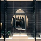 Espelho Orgânico Decorativo Lapidado 80x90cm