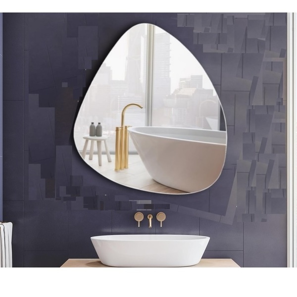 Espelho Orgânico Decorativo Lapidado 80x90cm