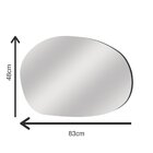 Espelho Orgânico G 48x83cm Bw Quadros Preto