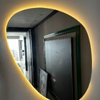 Espelho Orgânico Grande Decorativo 80x60cm Moderno