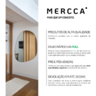 Espelho Orgânico Grande Decorativo Com Led 95x67cm Branco Fri