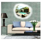 Espelho Orgânico Iluminado Com Led Frio 64x54cm Touch