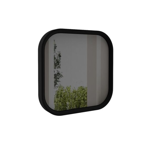 Espelho Palazzo 40 Cm X 40 Cm - Preto Fosco