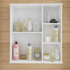 Espelho Para Banheiro C/ 1 Porta E 1 Prateleira Treviso - Mgm