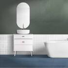 Espelho para Banheiro Cilíndrico 100cmx80cm Florença  Speed Temper