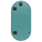 Espelho para Banheiro Cilíndrico 100x50cm Florença Speed Temper