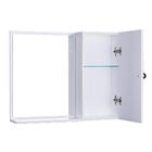 Espelho Para Banheiro Com Armário Branco