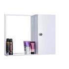 Espelho Para Banheiro Com Armário Branco