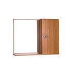 Espelho Para Banheiro Com Armário Freijó