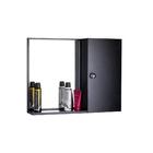 Espelho Para Banheiro Com Armário Preto