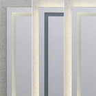 Espelho para Banheiro com LED e Desembaçante Retangular 127V (110V) 60x80 cm Narcissus Dna Lustres