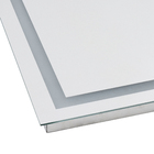 Espelho para Banheiro com LED e Desembaçante Retangular 127V (110V) 60x80 cm Narcissus Dna Lustres