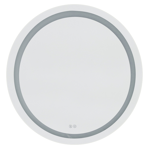 Espelho para Banheiro com LED e Desembaçante Redondo 100 cm Camellia Dna Lustres