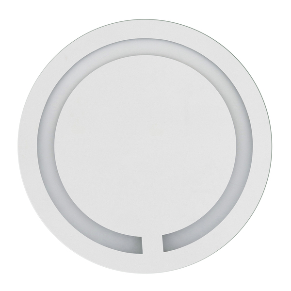 Espelho para Banheiro com Led Frontal Quente Redondo 60cm Caza Sole