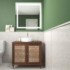 Espelho para Banheiro com LED Quadrado 100x100 cm Narcissus Dna Lustres