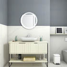 Espelho para Banheiro com LED Redondo 60 cm Camélia Dna Lustres