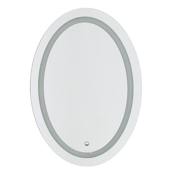 Espelho para Banheiro com LED Retangular 50x70 cm VB Cristais