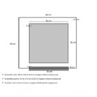 Espelho Para Banheiro Com Prateleira 40cm Incolor