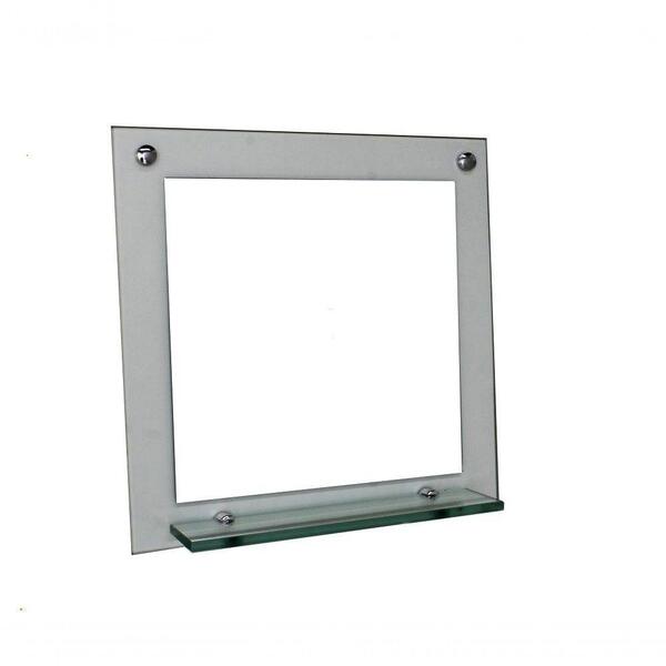 Espelho Para Banheiro Com Prateleira 40cm Incolor