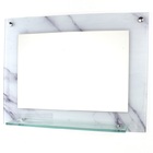 Espelho Para Banheiro Com Prateleira 60cm X 45cm Mais Kit Ace