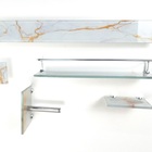 Espelho Para Banheiro Com Prateleira 60cm X 45cm Mais Kit Ace